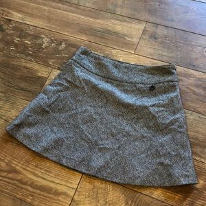 GAP Wool Blend Tweed B/W Aline Skirt 6